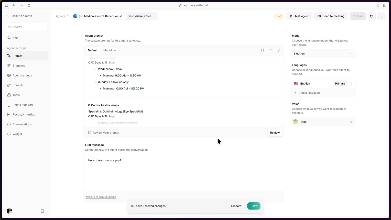 Auto-converts to draft on edit